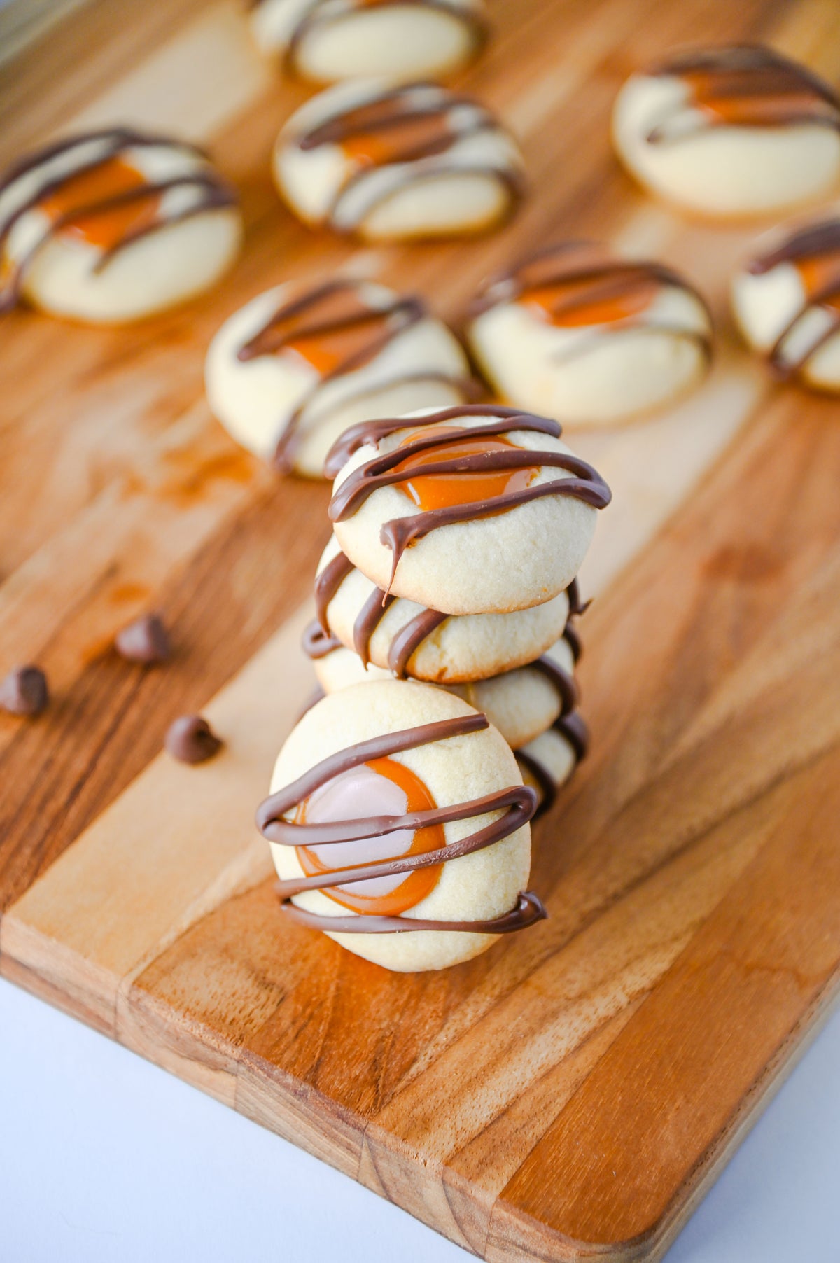 Twix Thumbprint Cookies Set #3