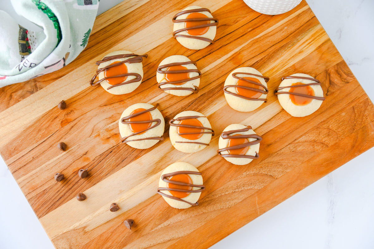 Twix Thumbprint Cookies Set #3