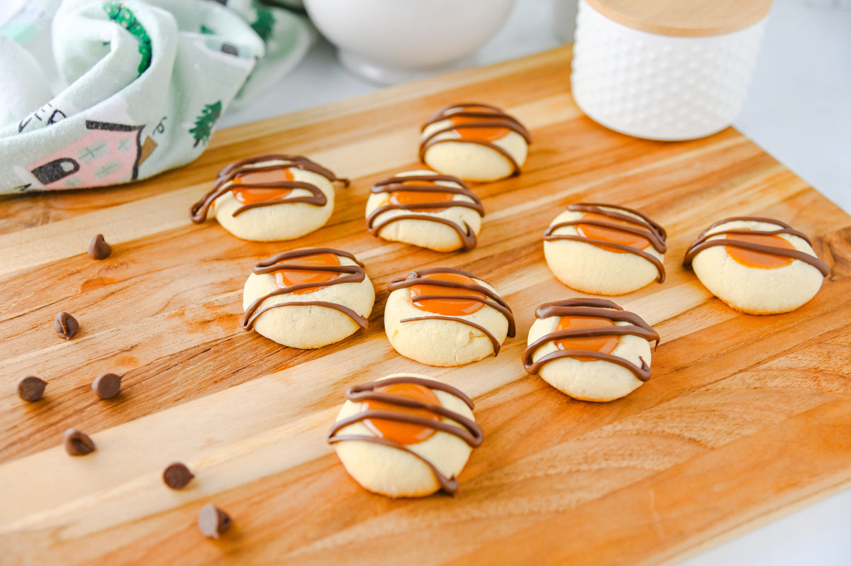 Twix Thumbprint Cookies Set #3