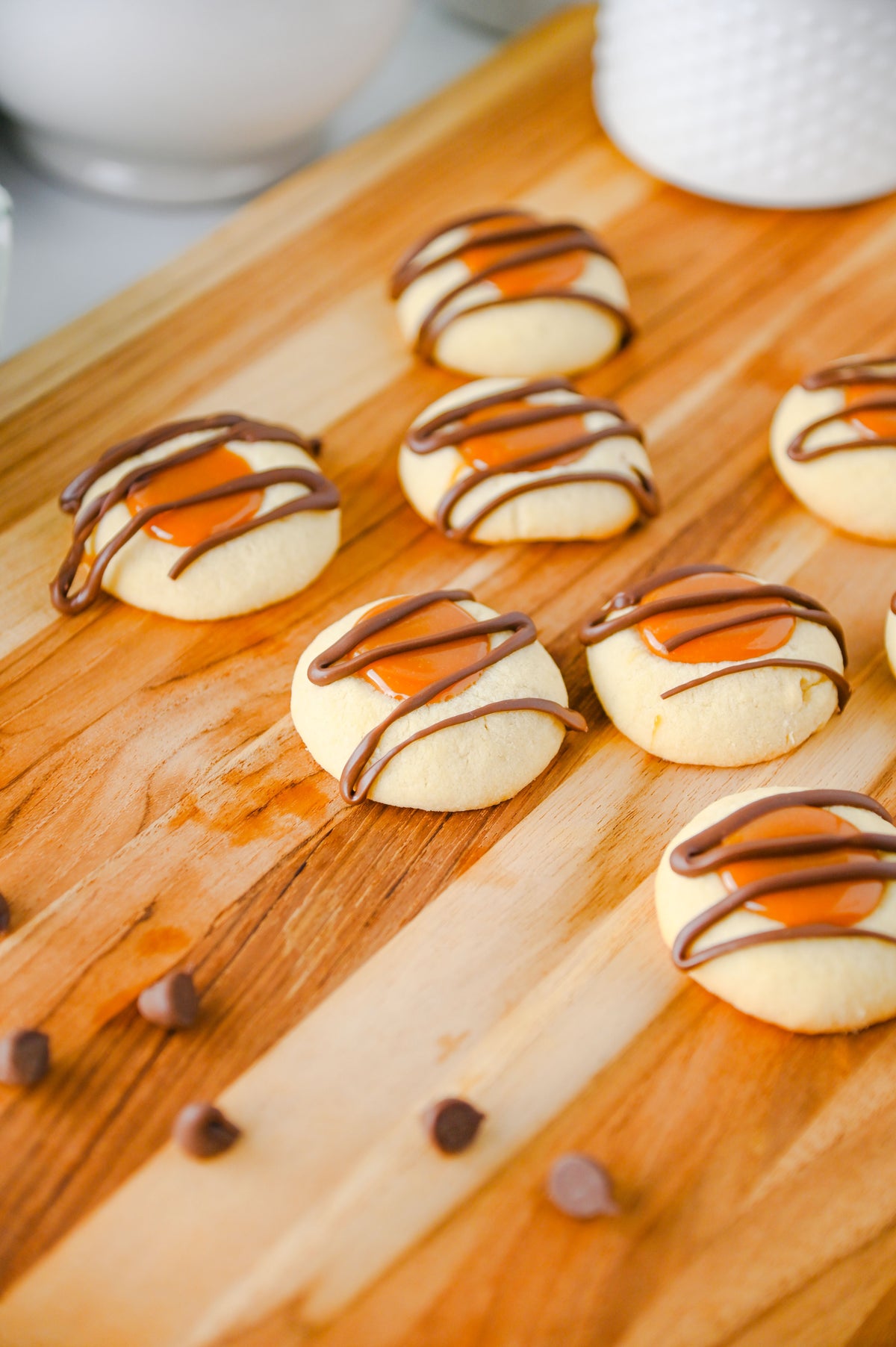 Twix Thumbprint Cookies Set #3