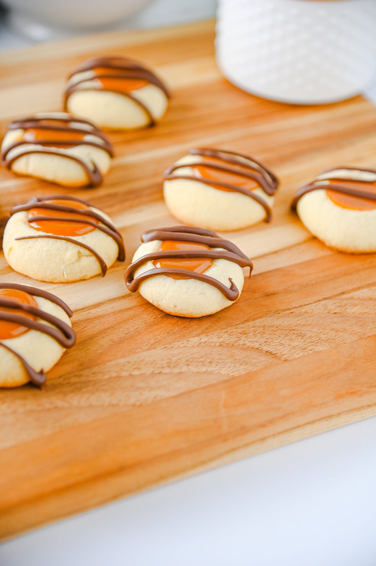 Twix Thumbprint Cookies Set #3