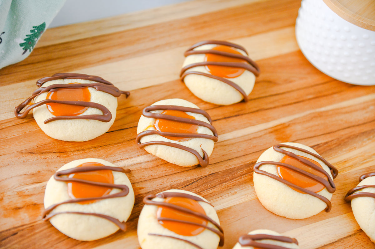 Twix Thumbprint Cookies Set #3