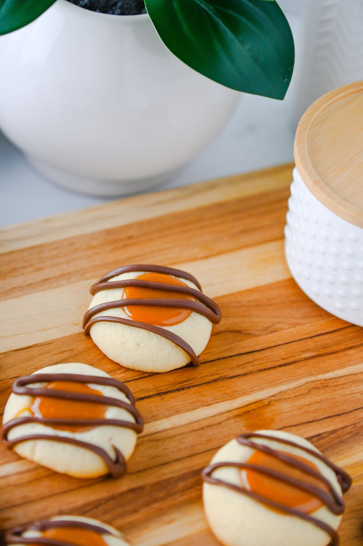 Twix Thumbprint Cookies Set #3
