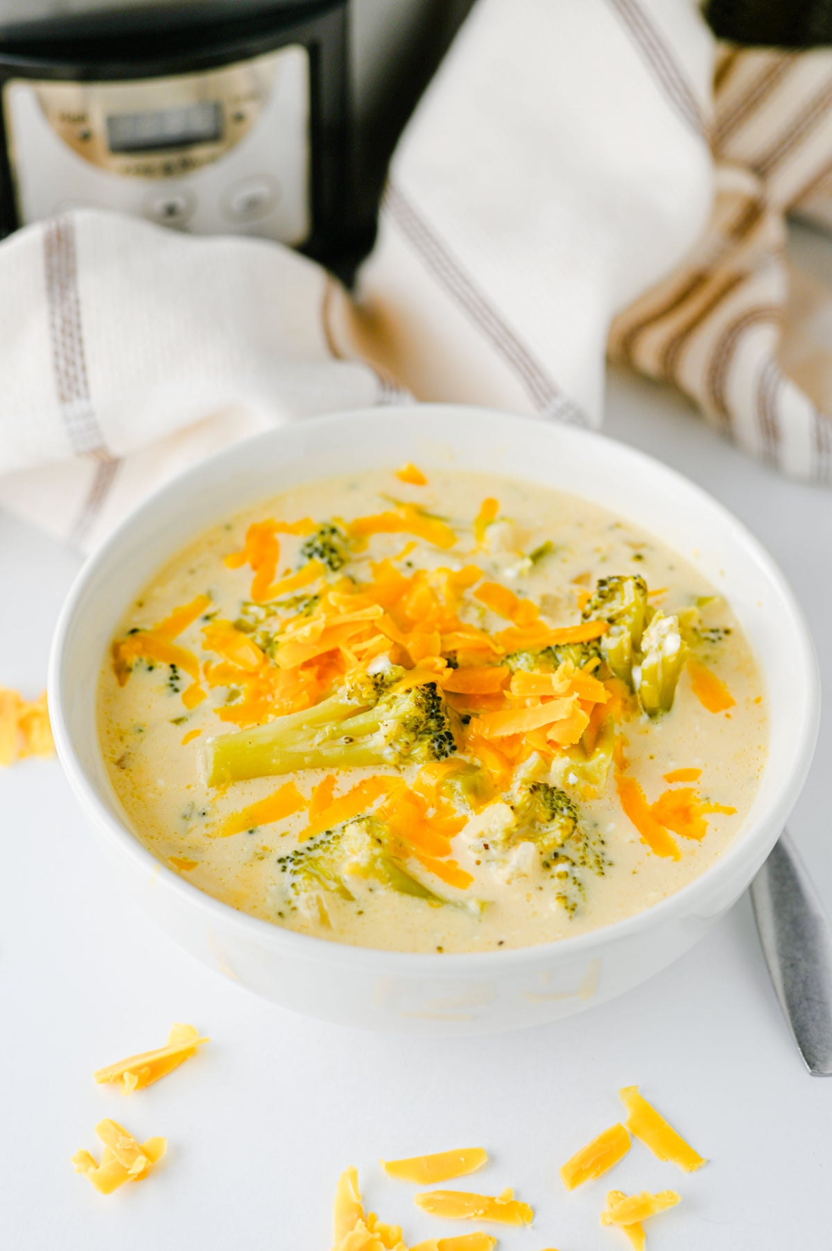 Crock Pot Broccoli Cheddar Soup Set #4