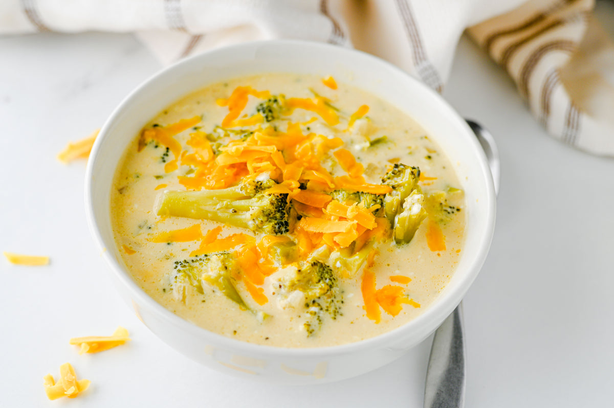 Crock Pot Broccoli Cheddar Soup Set #4