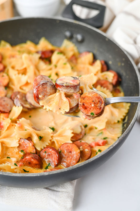 One Pot Cajun Sausage Pasta Set #4