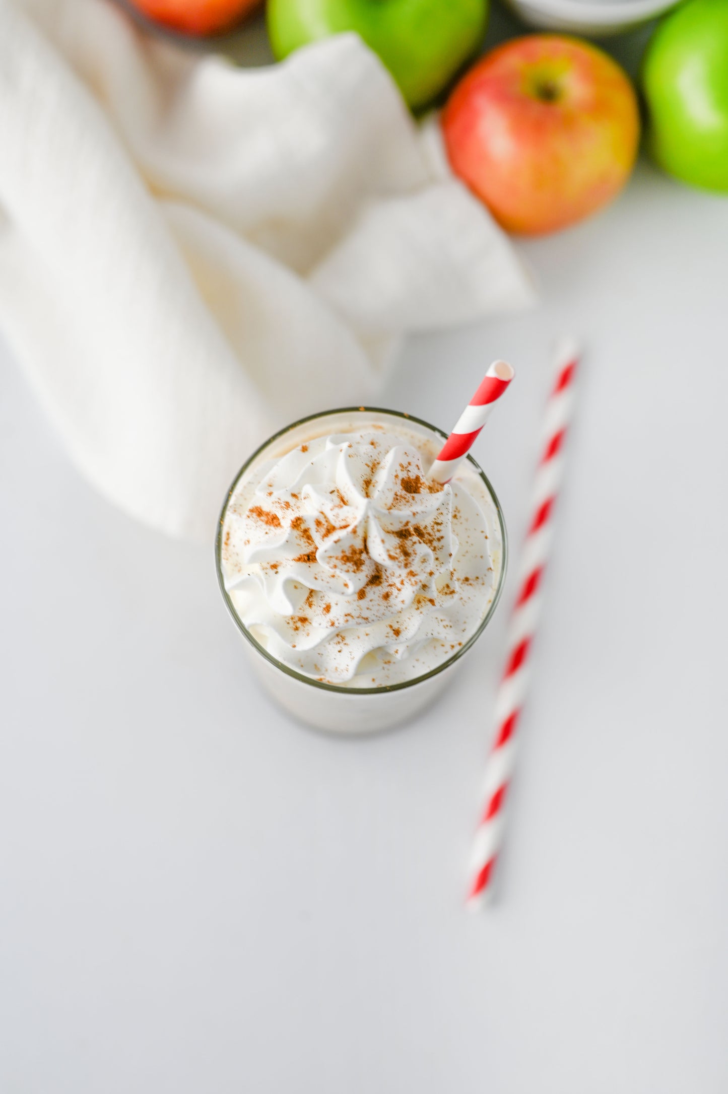 Iced Caramel Apple Cream Latte Set #4