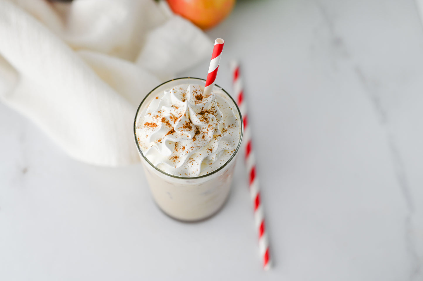 Iced Caramel Apple Cream Latte Set #4