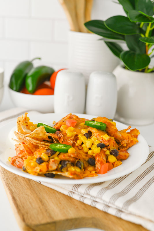 Crock Pot Chicken Nachos Set #4