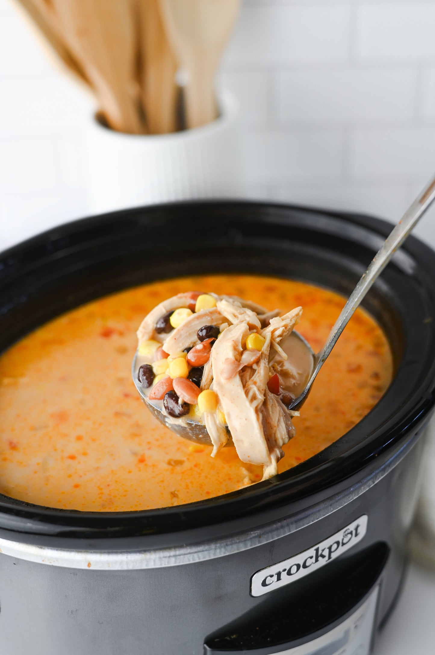Slow Cooker Chicken Tortilla Soup Set #4