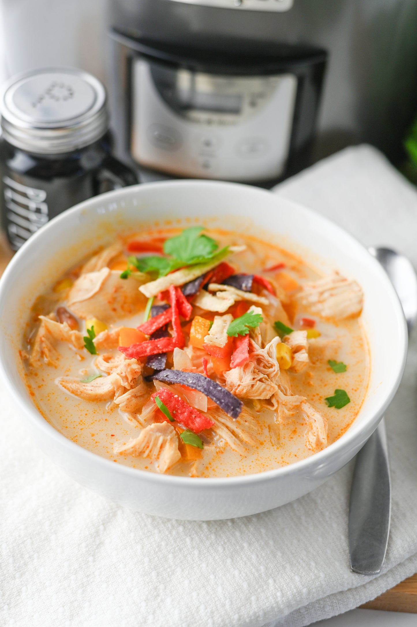 Slow Cooker Chicken Tortilla Soup Set #4