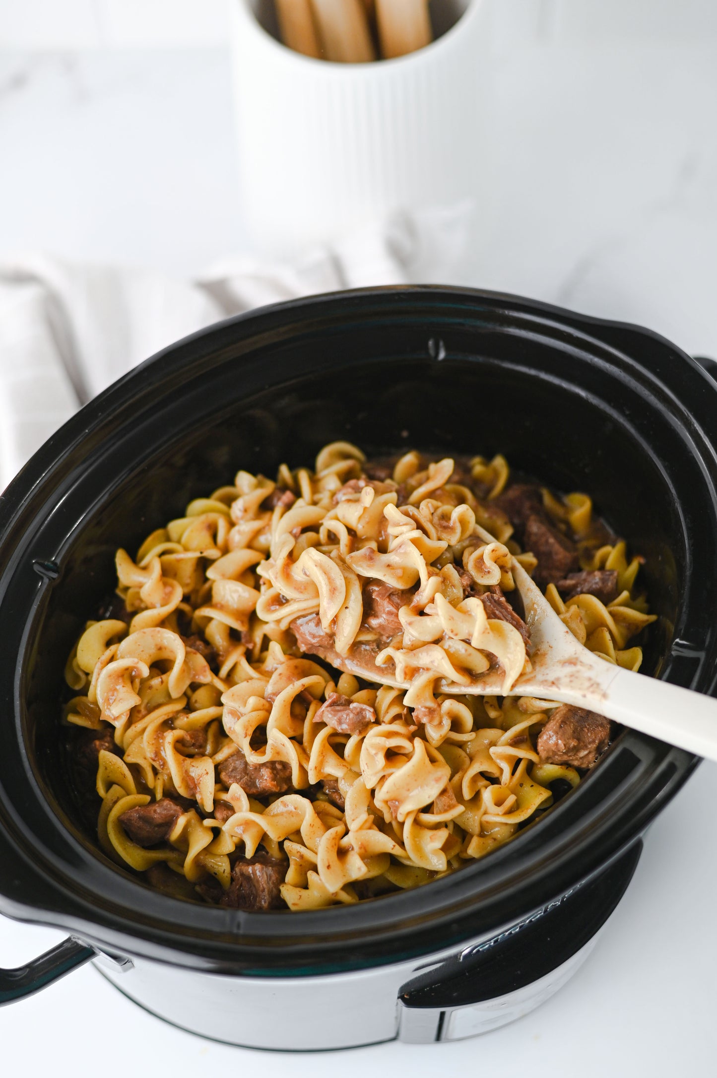 Crock Pot Beef and Noodles Set #4