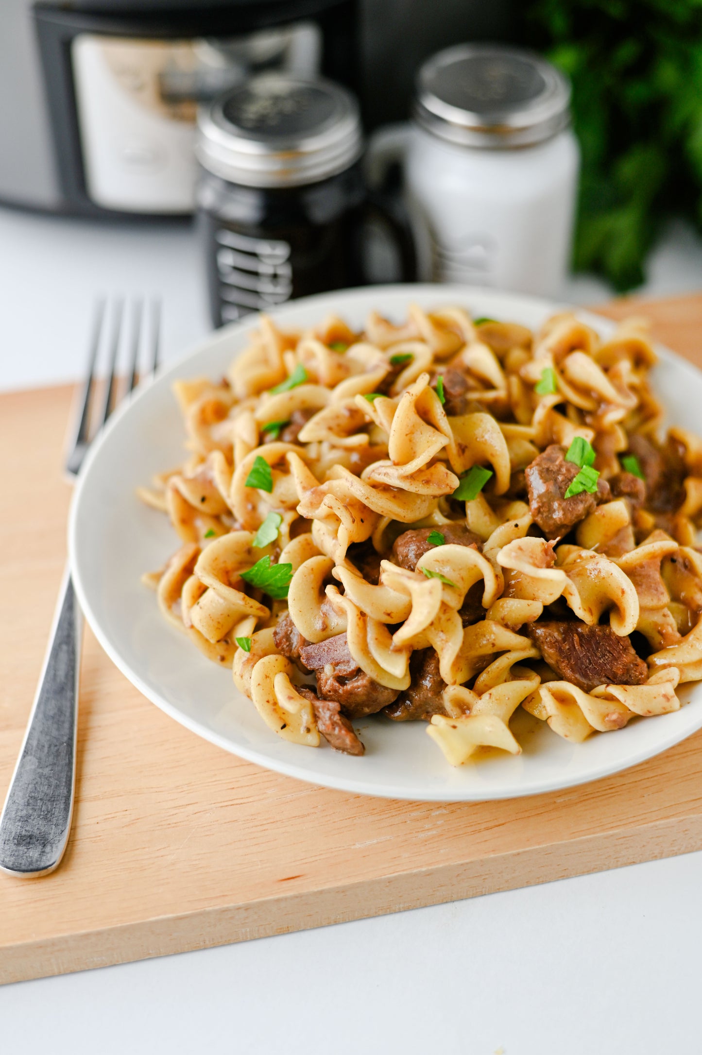 Crock Pot Beef and Noodles Set #4