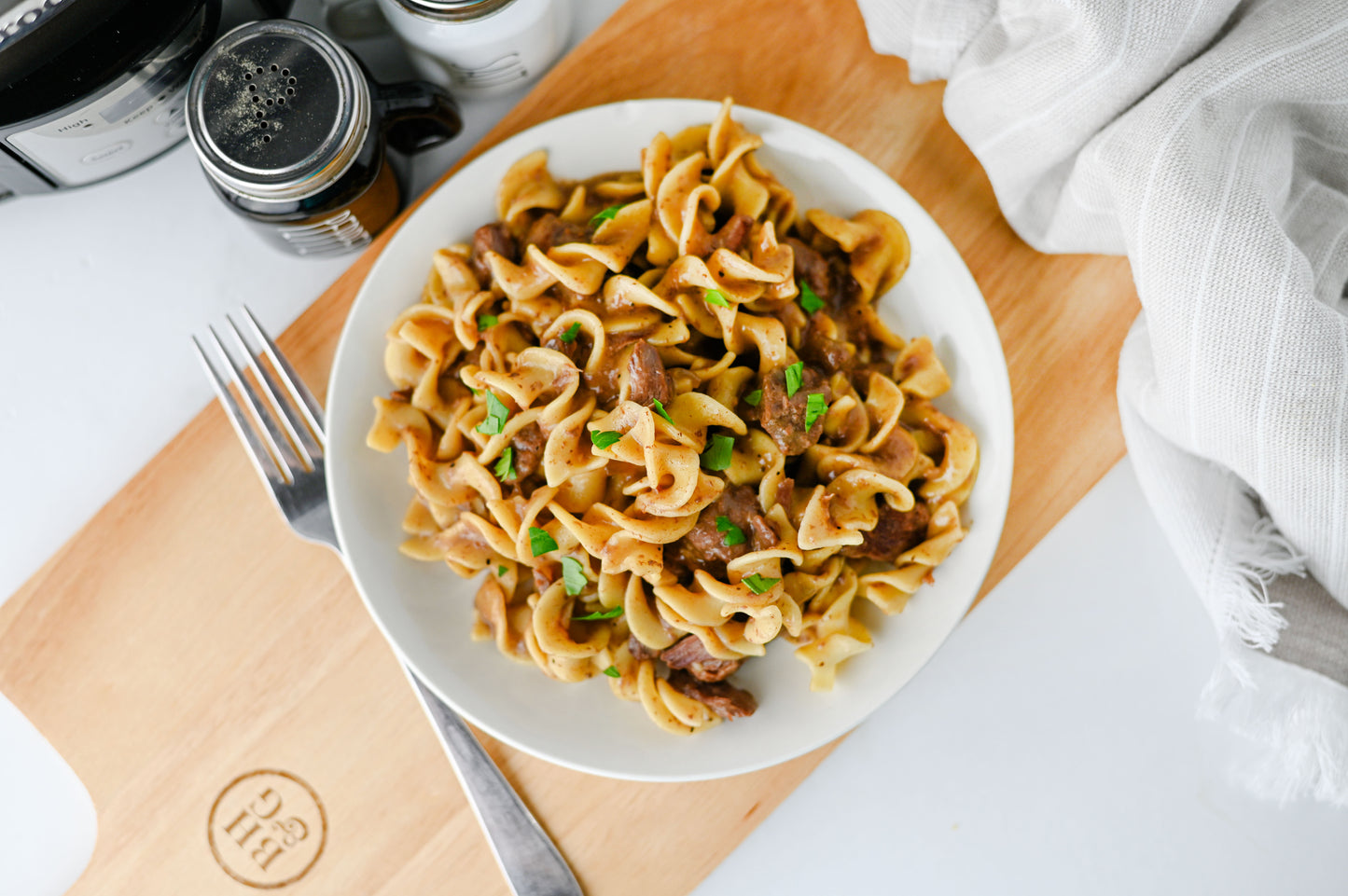 Crock Pot Beef and Noodles Set #4