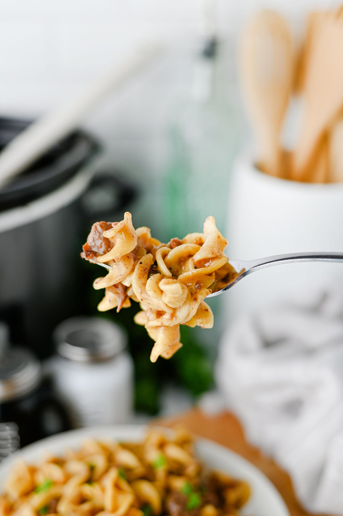 Crock Pot Beef and Noodles Set #4