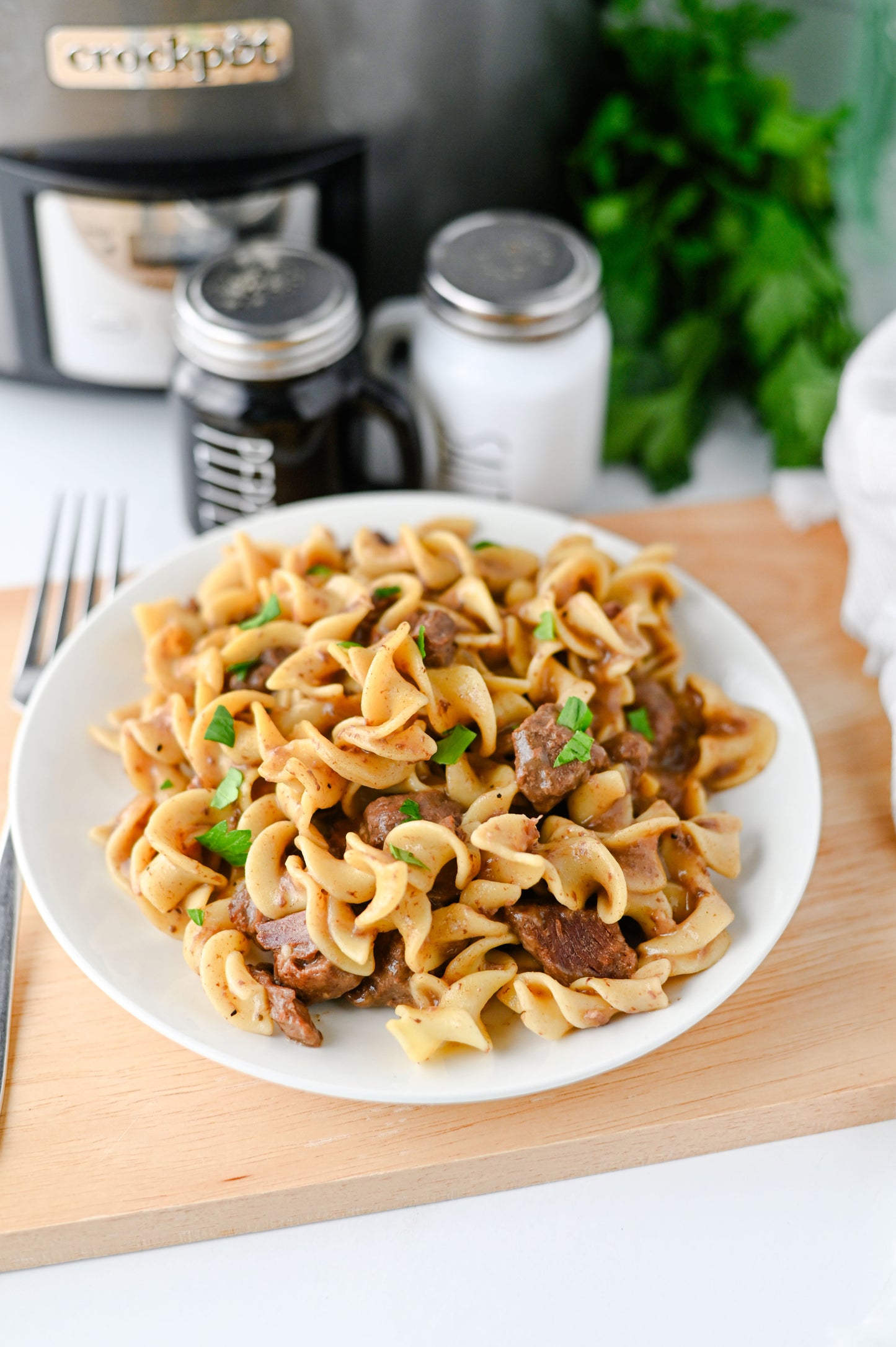 Crock Pot Beef and Noodles Set #4