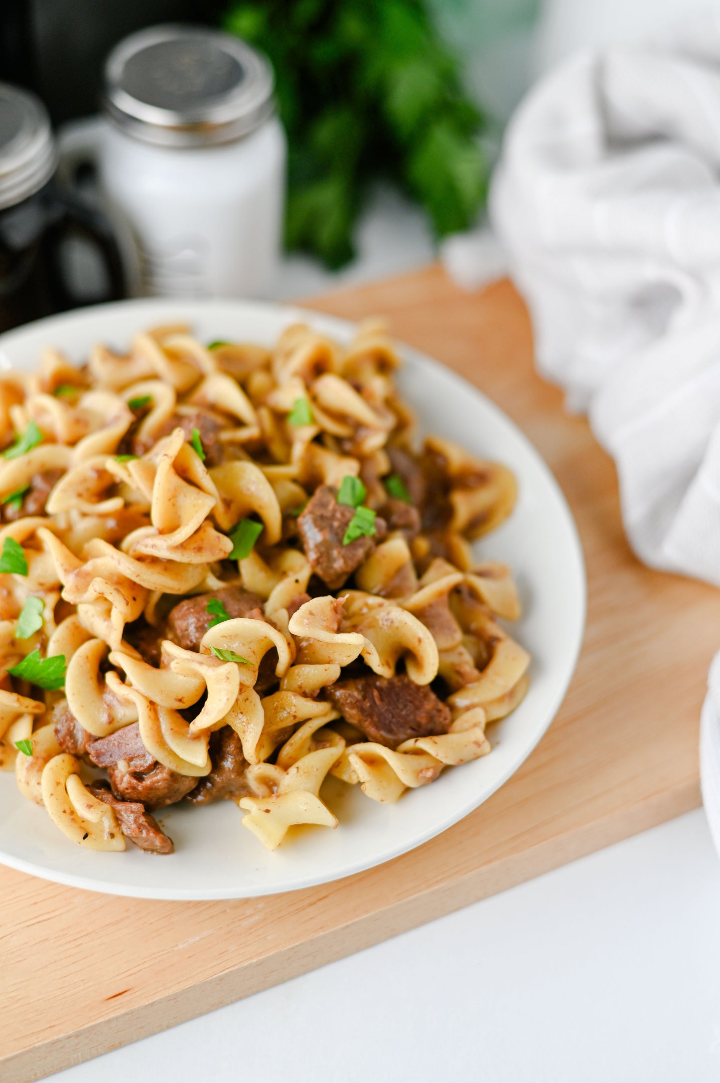 Crock Pot Beef and Noodles Set #4