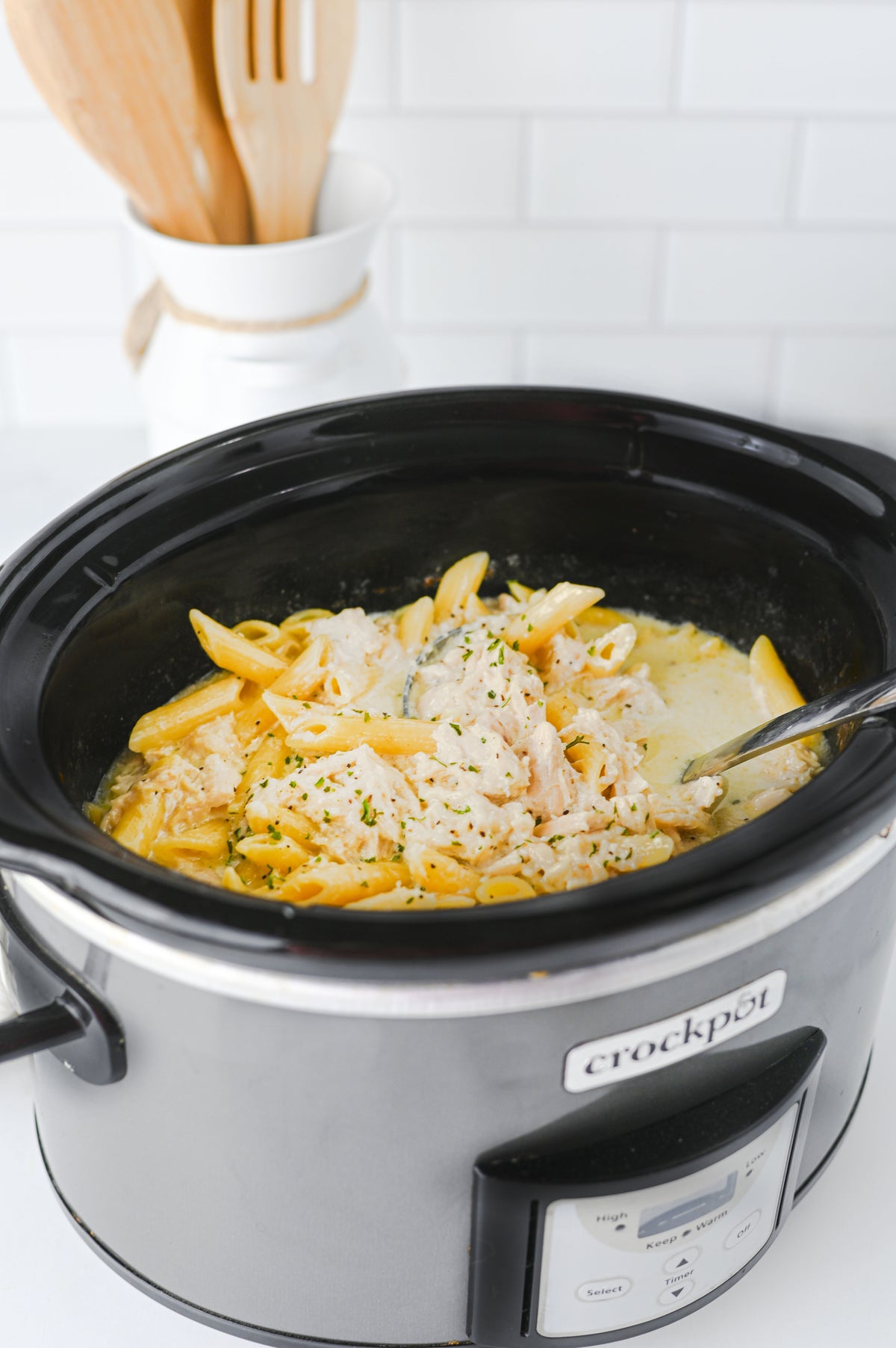 Crock Pot Chicken Alfredo Set #4