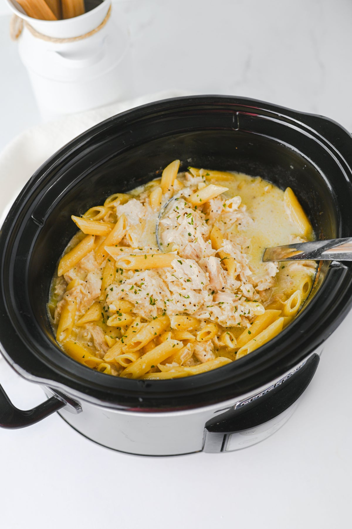 Crock Pot Chicken Alfredo Set #4