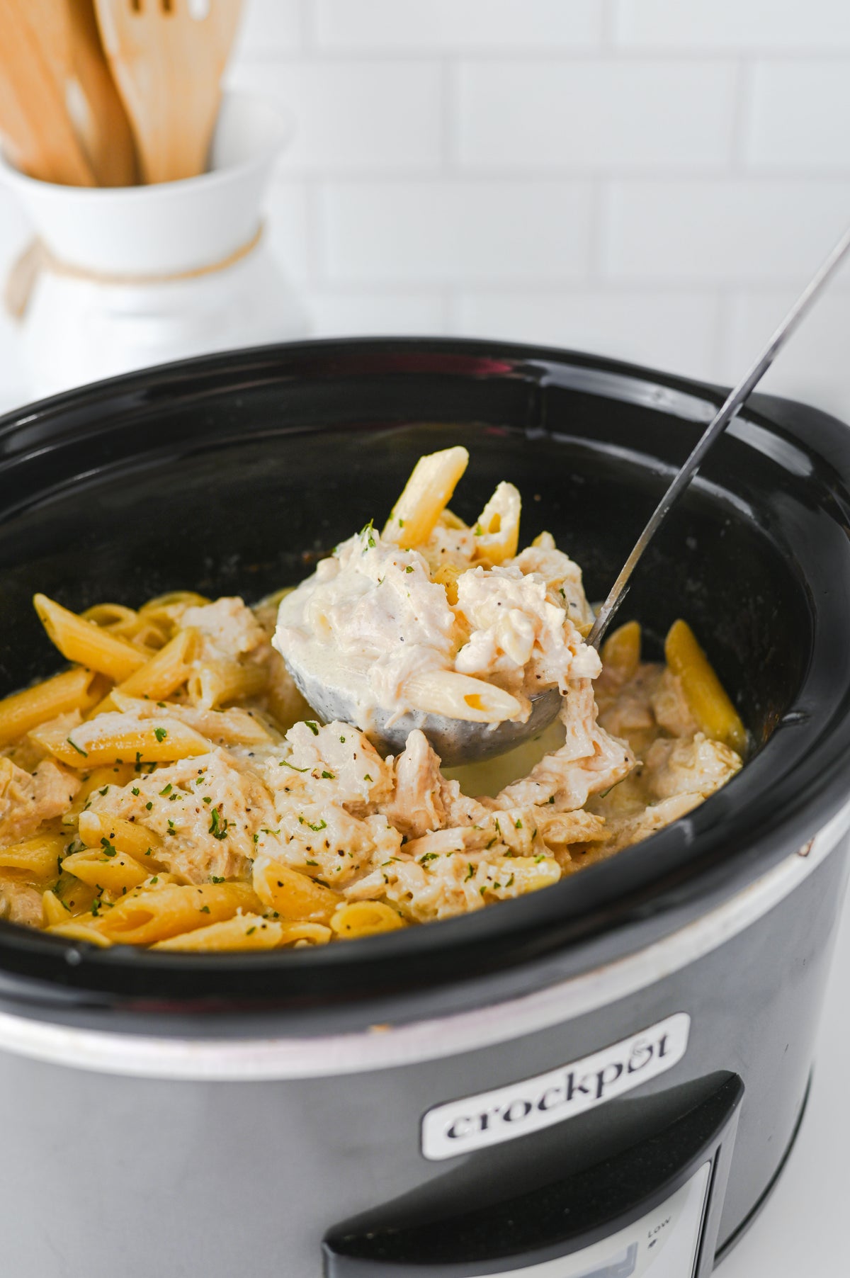 Crock Pot Chicken Alfredo Set #4