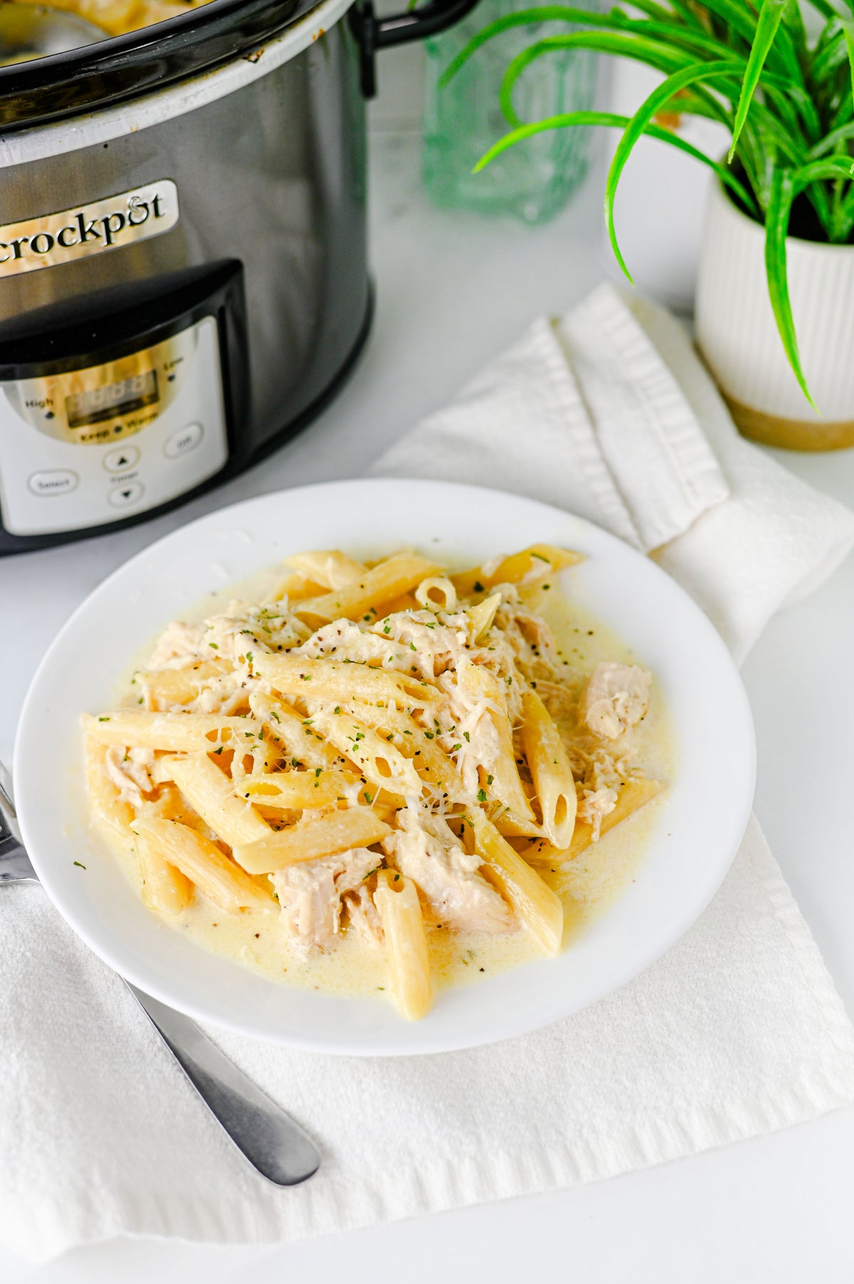 Crock Pot Chicken Alfredo Set #4