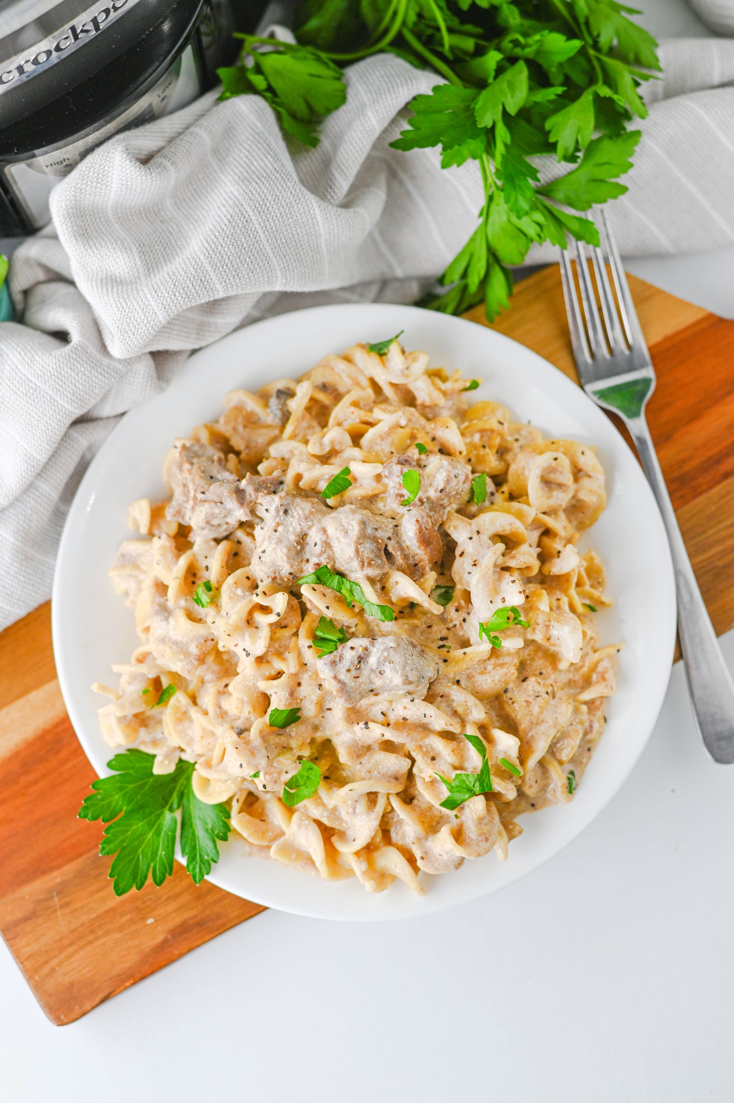Crock Pot Beef Stroganoff Set #4