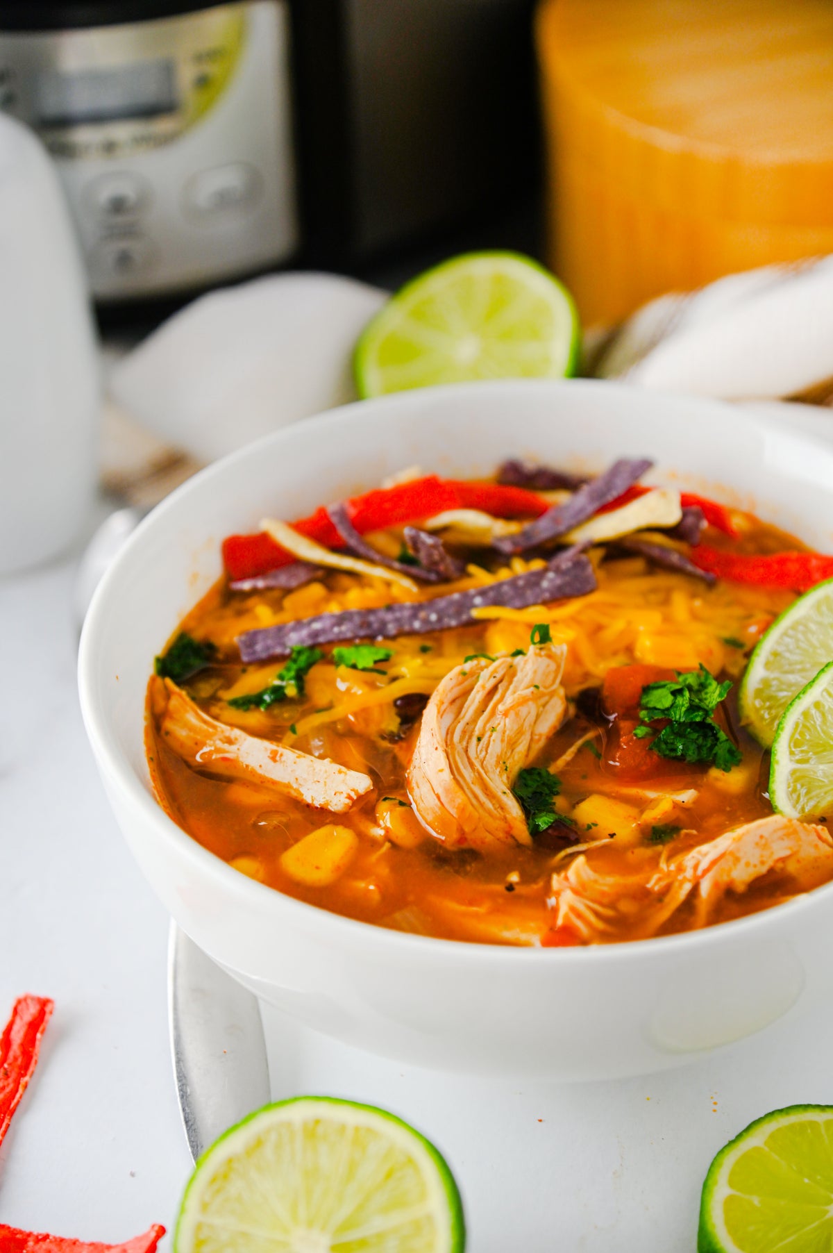 Slow Cooker Enchilada Soup Set #4