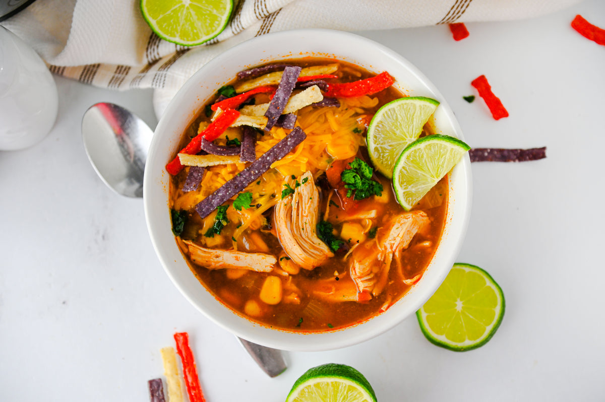 Slow Cooker Enchilada Soup Set #4