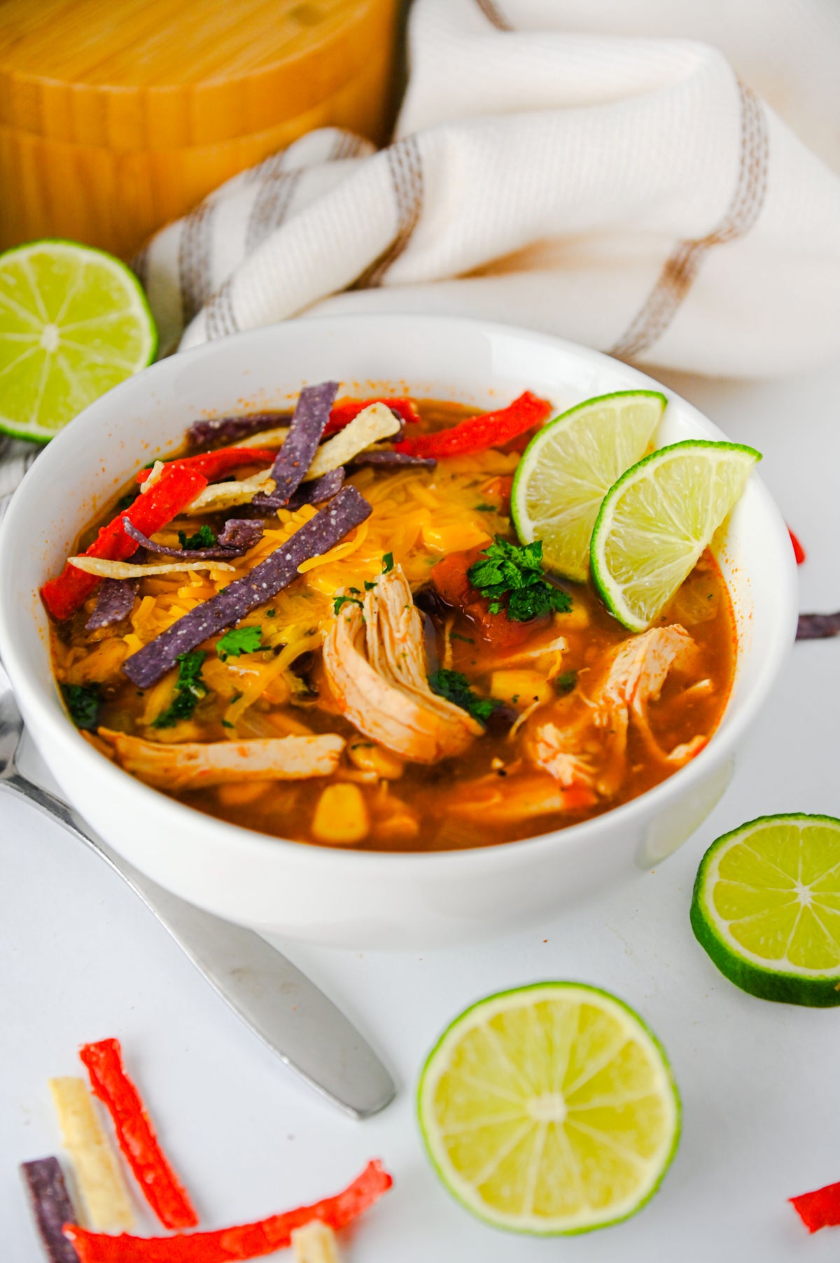 Slow Cooker Enchilada Soup Set #4