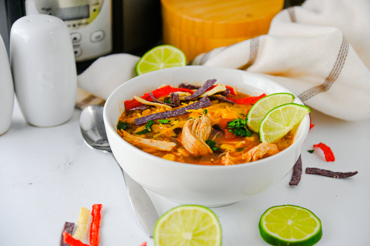 Slow Cooker Enchilada Soup Set #4