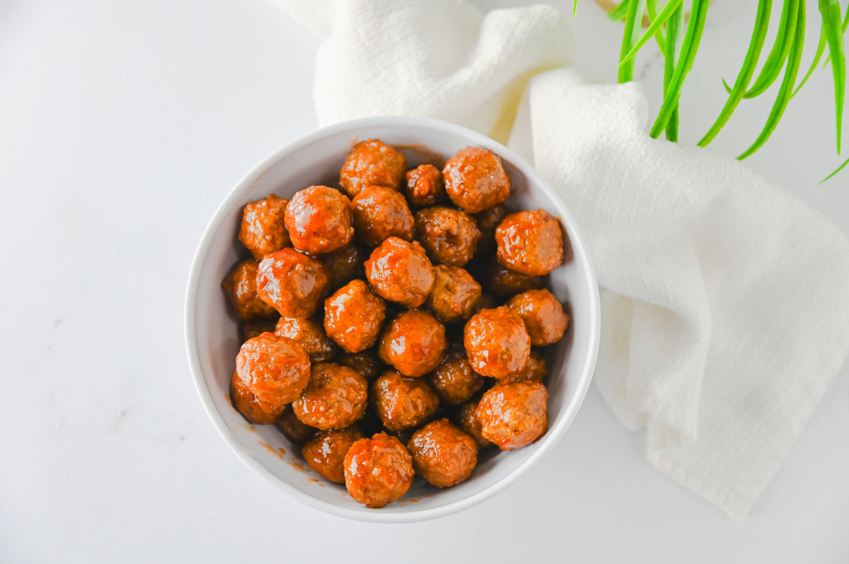 Grape Jelly Meatballs Set #4