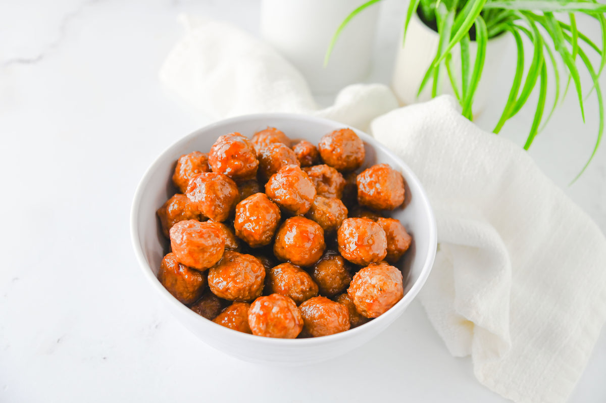 Grape Jelly Meatballs Set #4