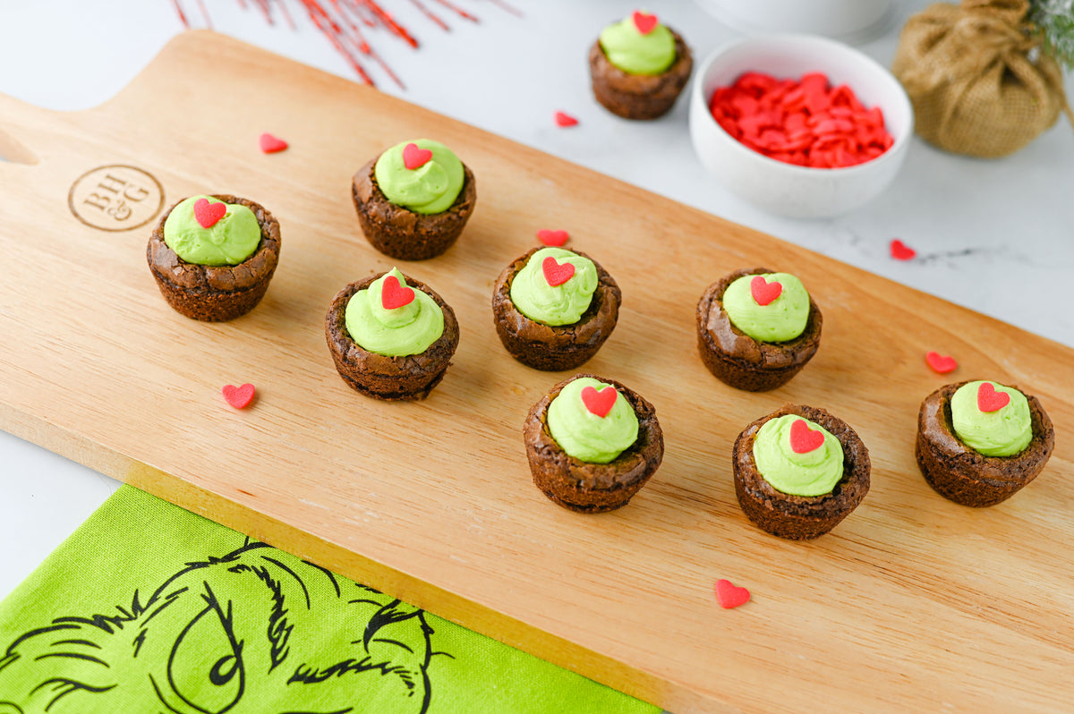 Grinch Brownie Bites Set #4