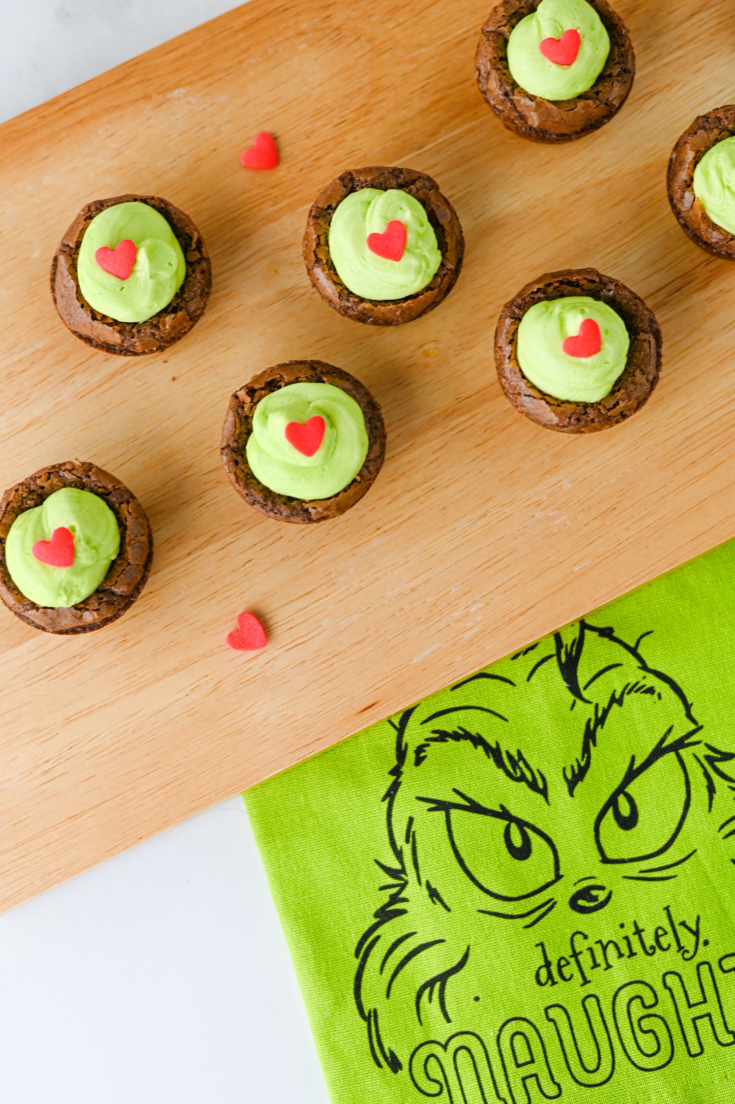 Grinch Brownie Bites Set #4