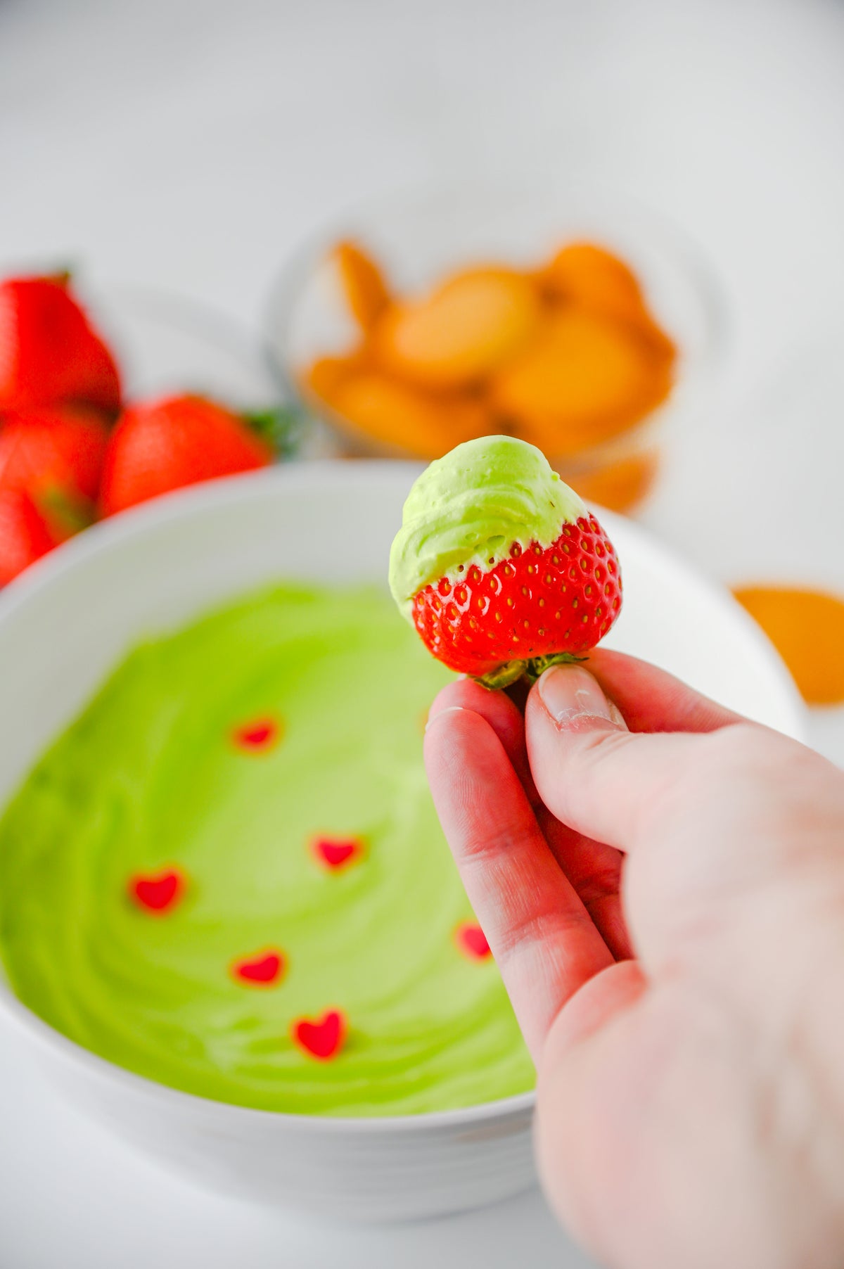 Grinch Dessert Dip Set #4
