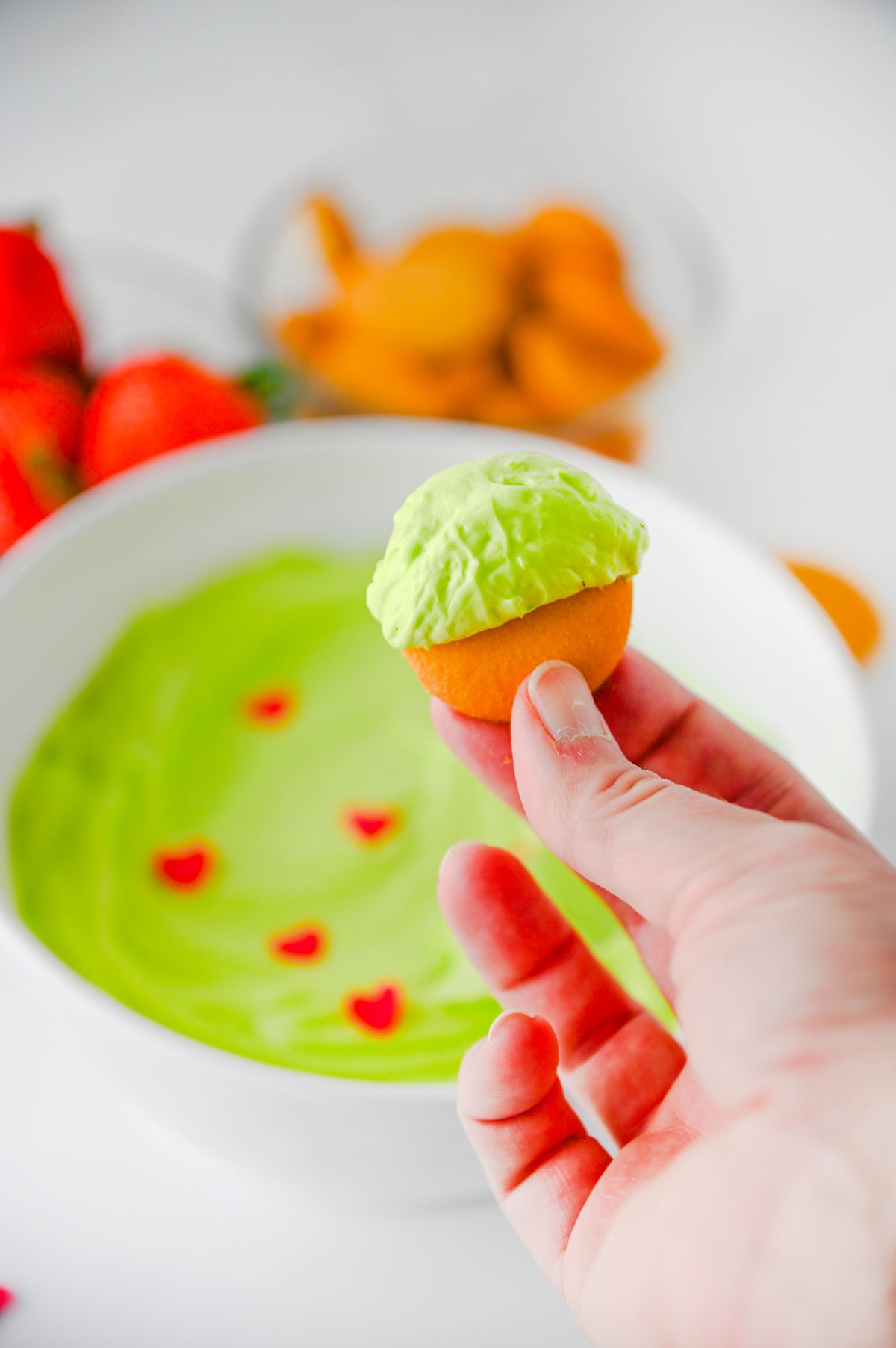 Grinch Dessert Dip Set #4