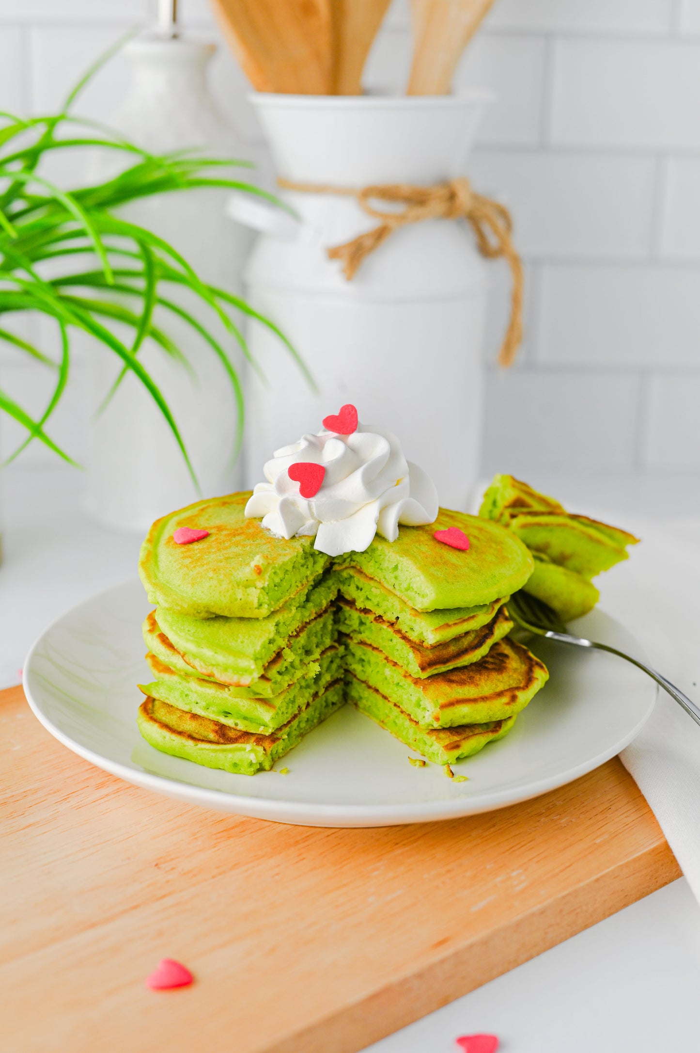 Grinch Pancakes Set #4