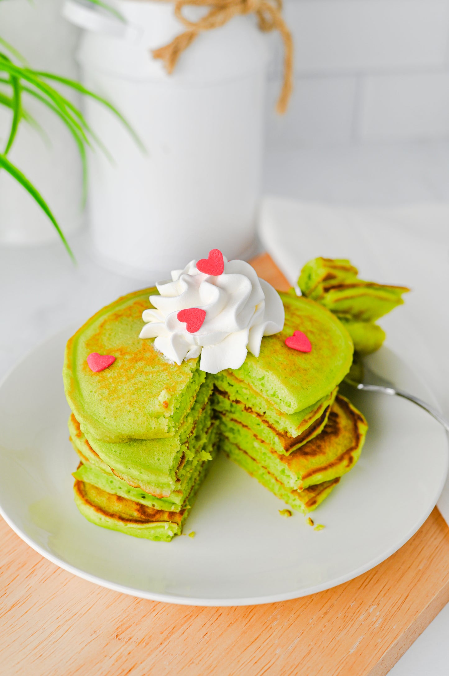 Grinch Pancakes Set #4