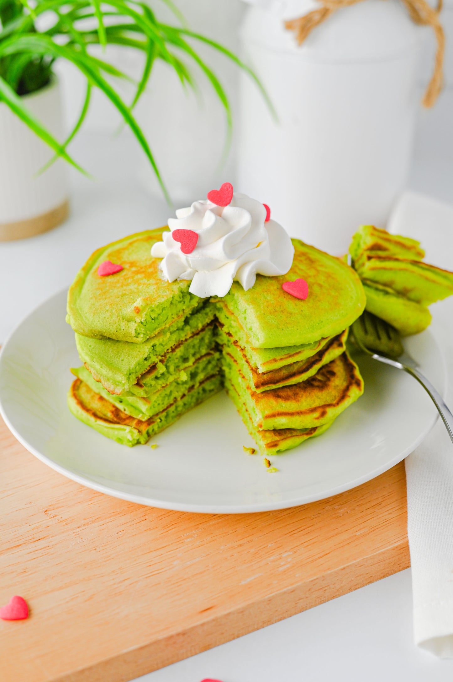 Grinch Pancakes Set #4