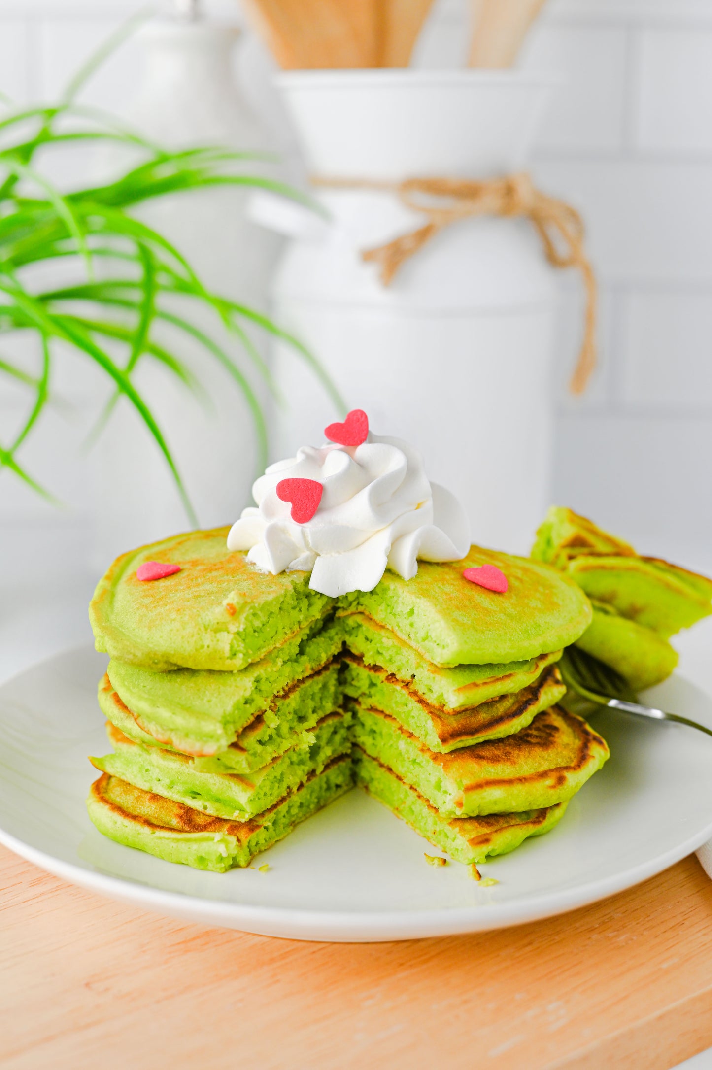 Grinch Pancakes Set #4