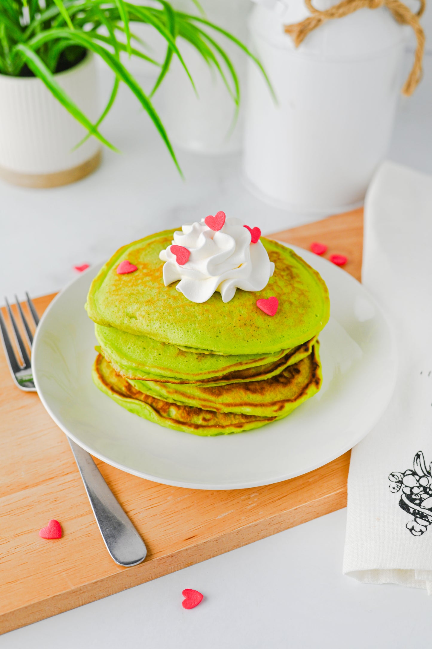 Grinch Pancakes Set #4