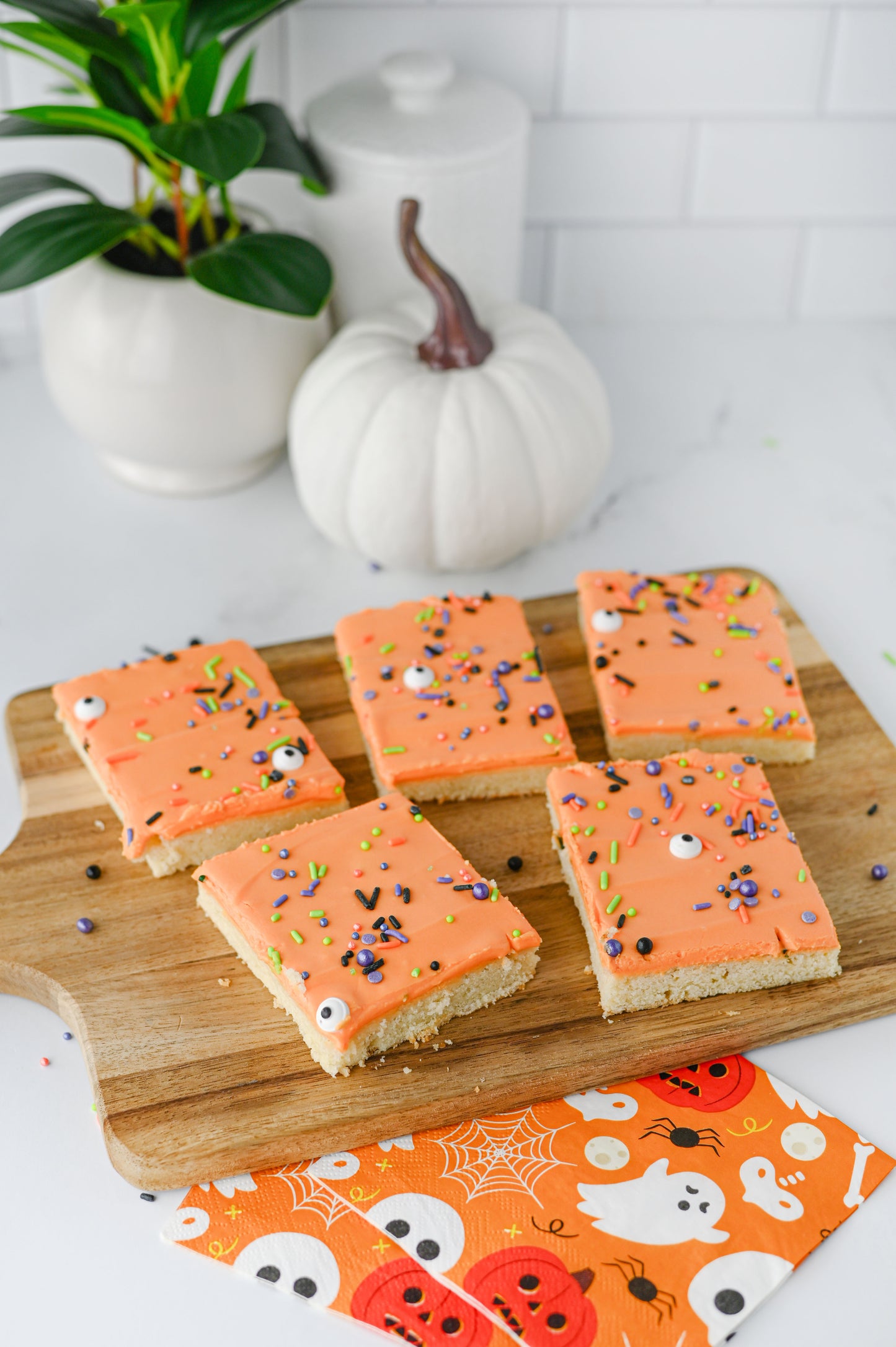 Halloween Sugar Cookie Bars Set #4
