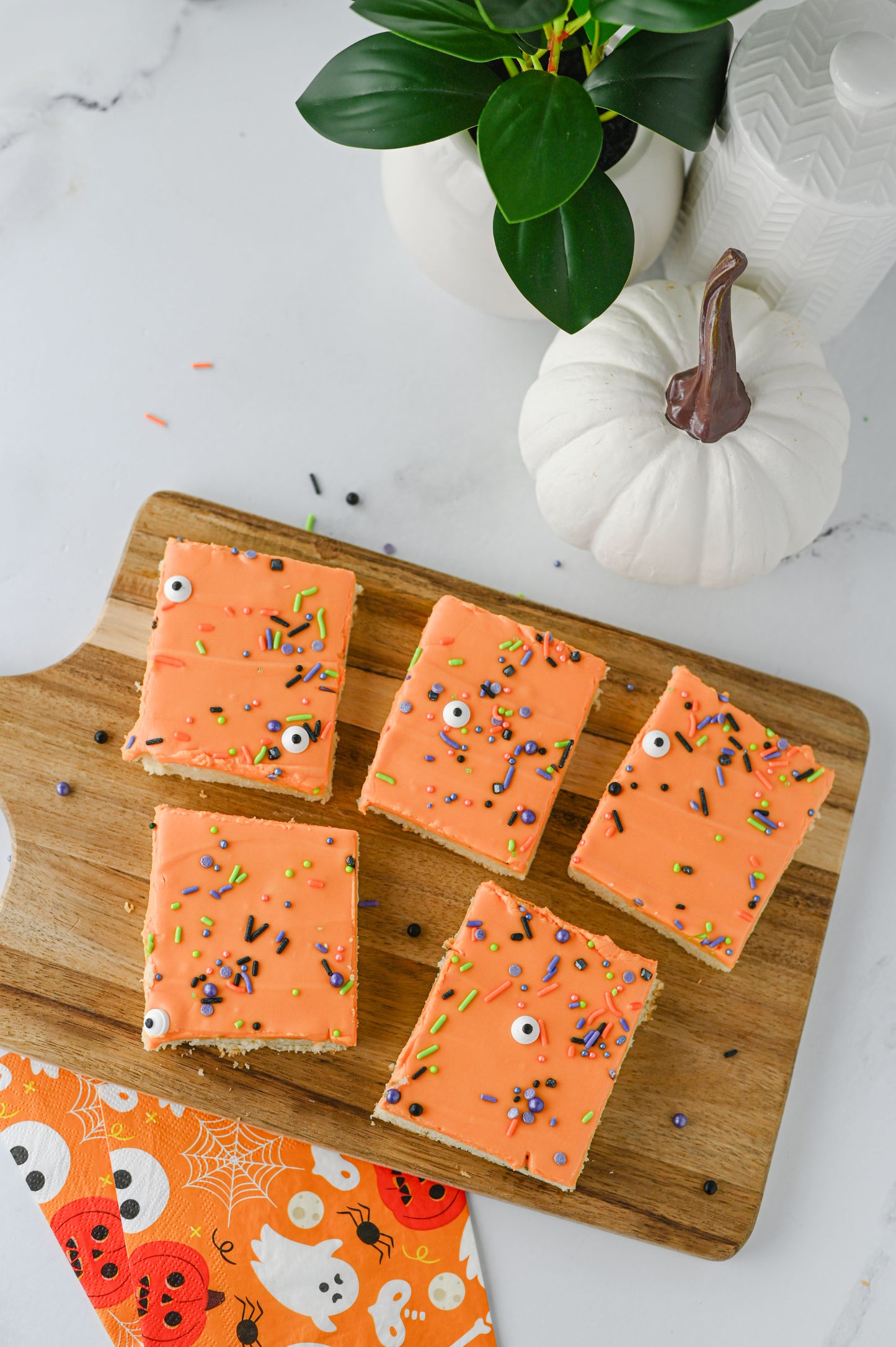 Halloween Sugar Cookie Bars Set #4