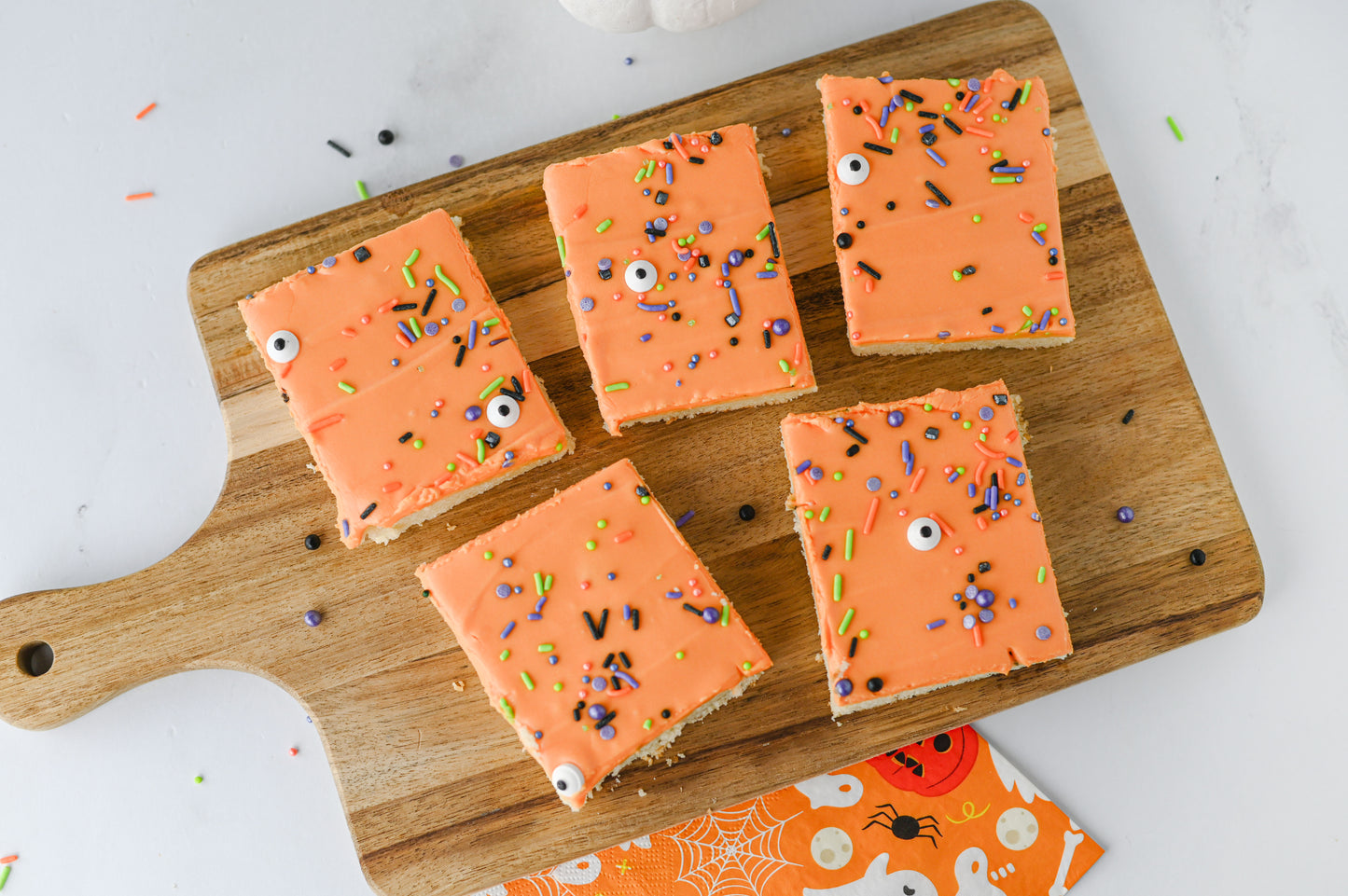 Halloween Sugar Cookie Bars Set #4