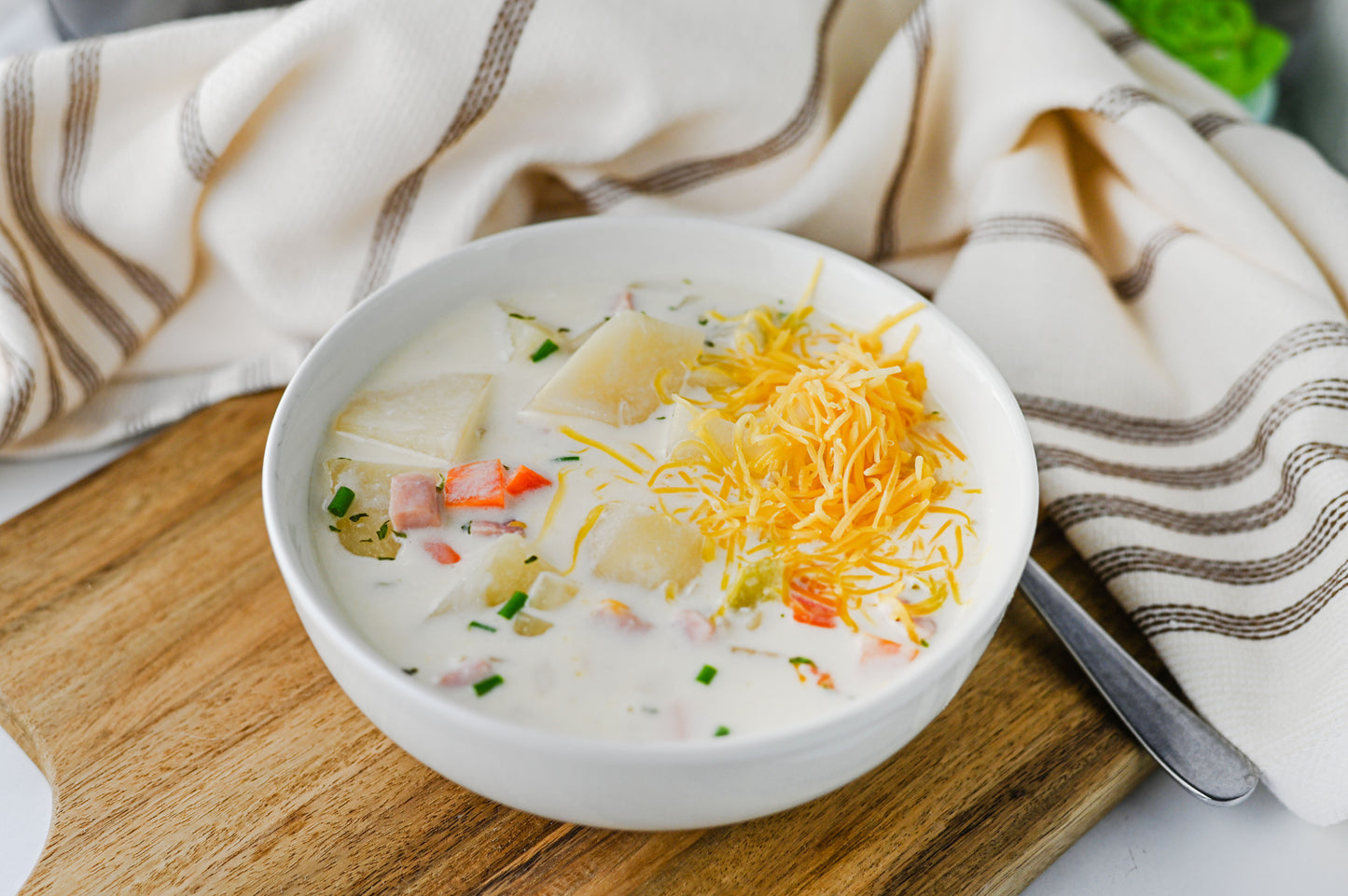 Slow Cooker Ham and Potato Soup Set #4