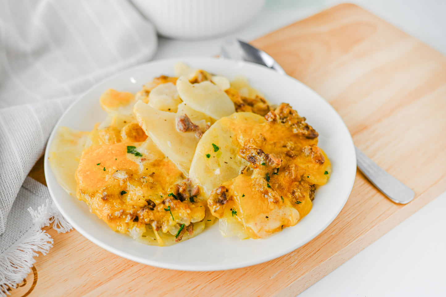 Hamburger Potato Casserole Set #4