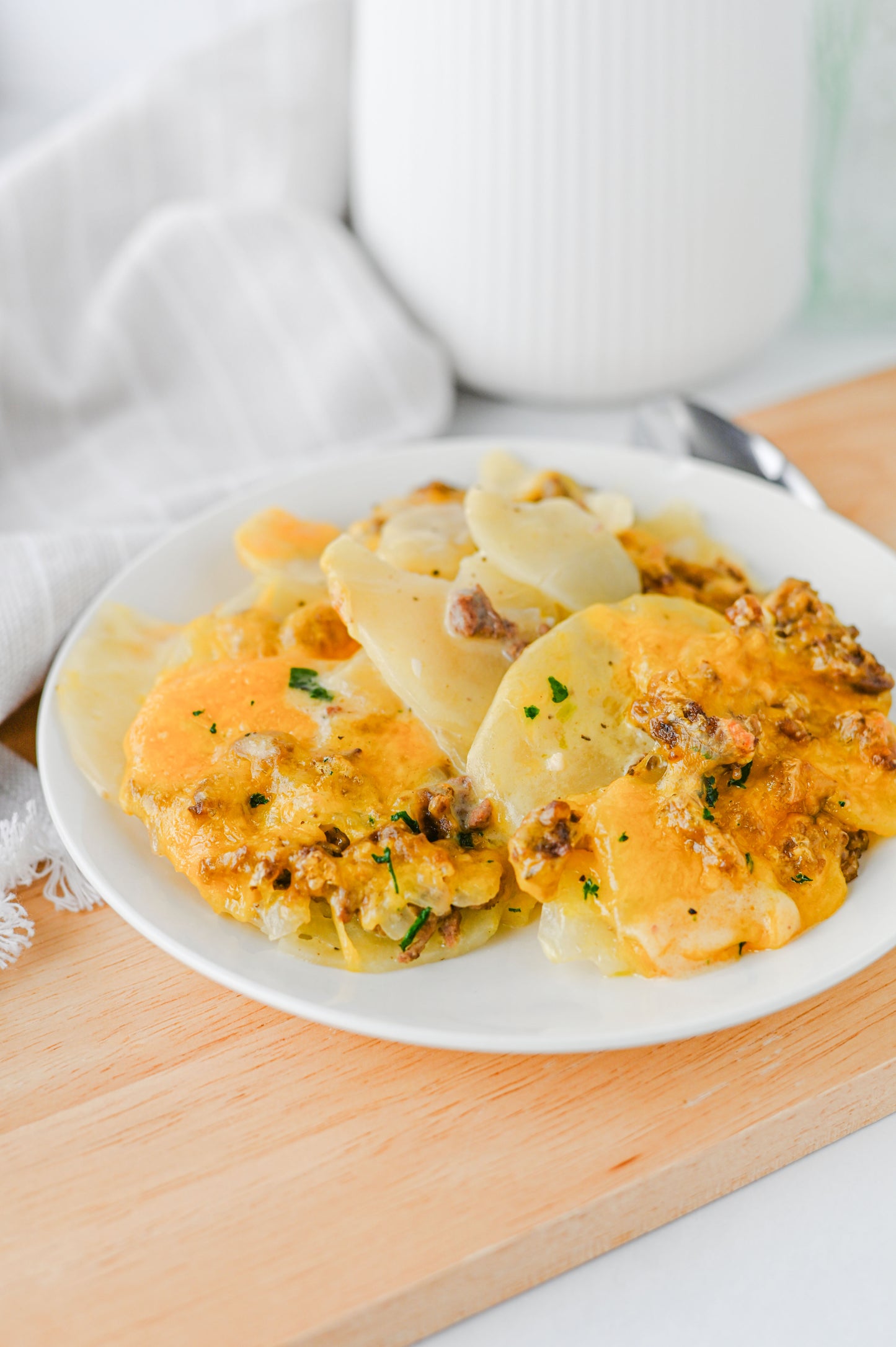 Hamburger Potato Casserole Set #4