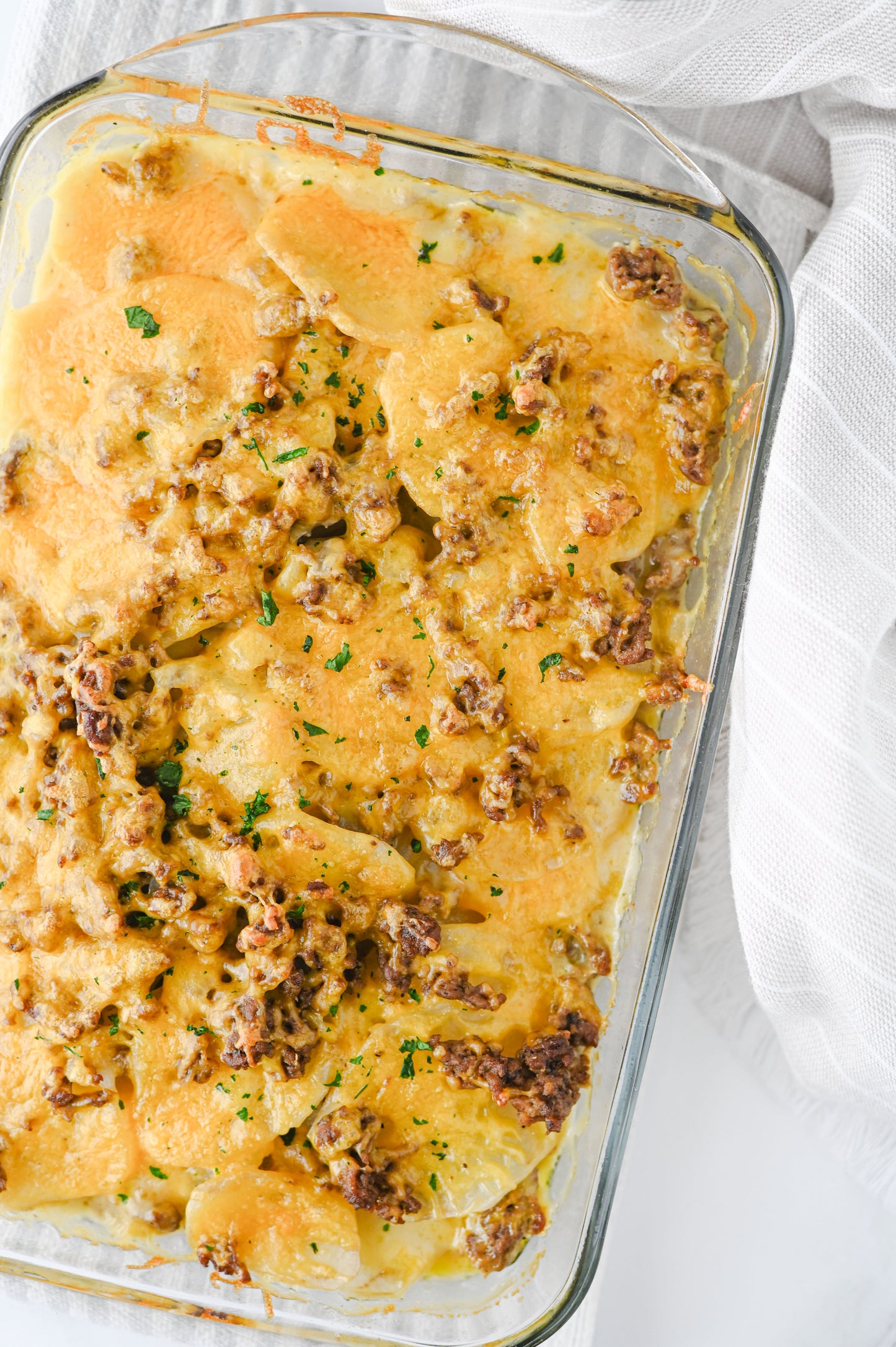 Hamburger Potato Casserole Set #4