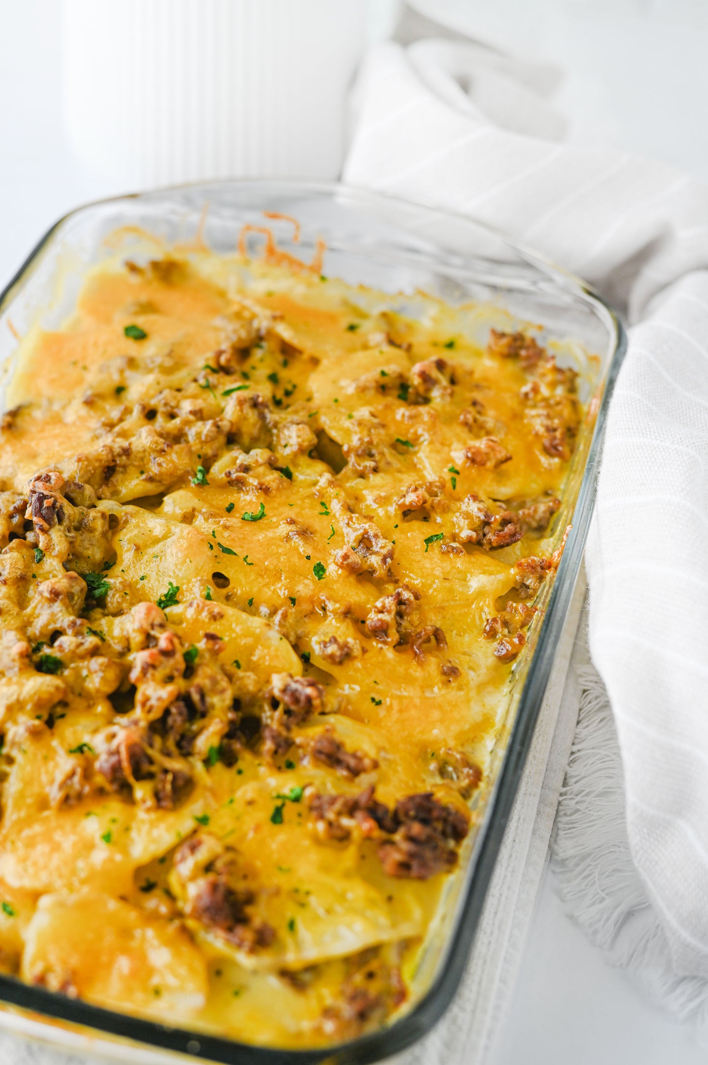 Hamburger Potato Casserole Set #4