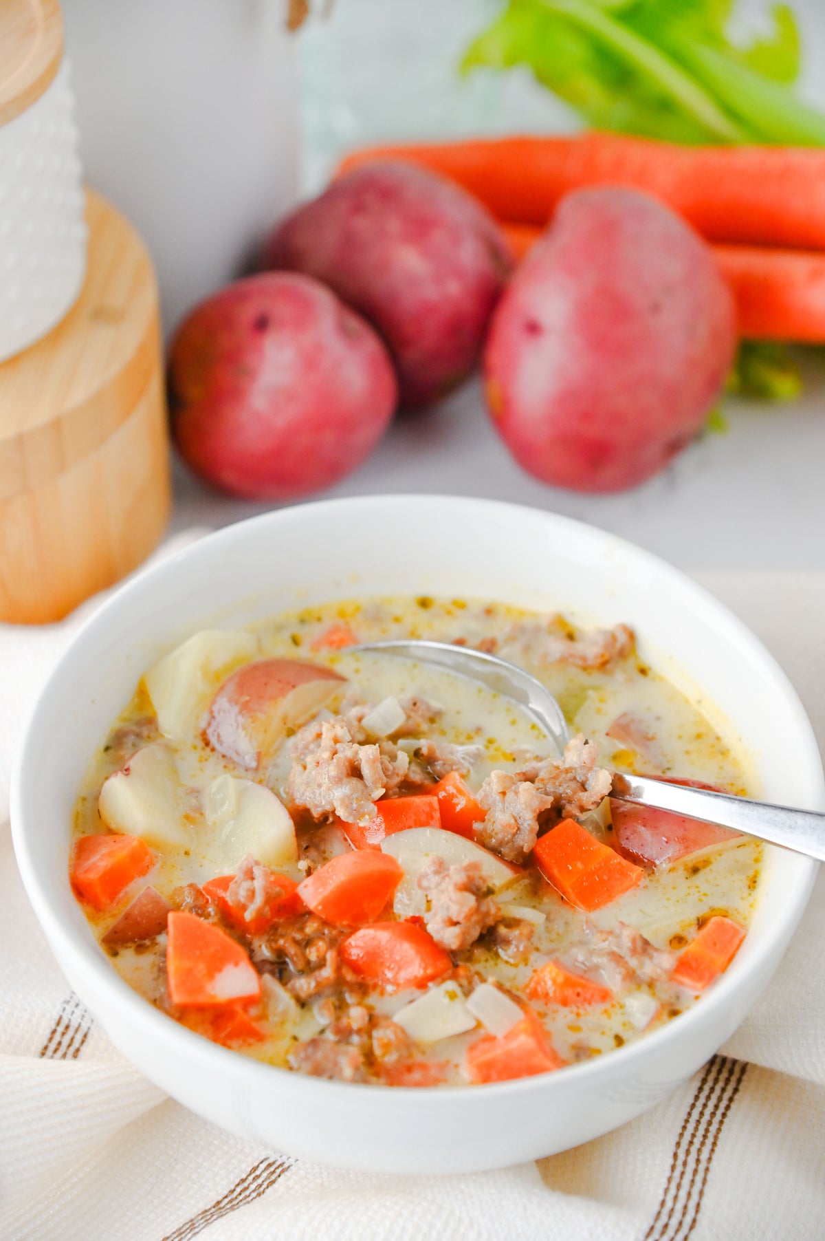 Italian Sausage Potato Soup Set #4